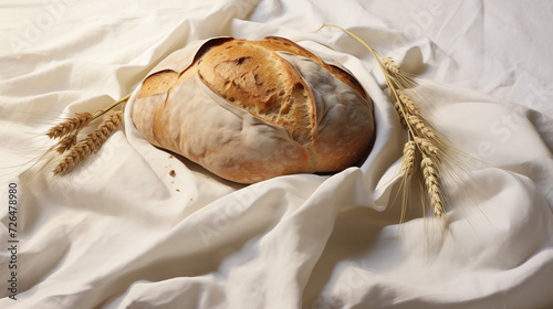 Vielfalt des Backhandwerks: Rustikale Brotkreationen - Brot - Generative KI