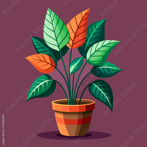 plant herb houseplant room plant vector flower seedling grass greenery perennial sprout