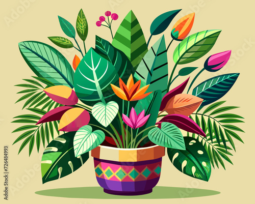 plant herb houseplant room plant vector flower seedling grass greenery perennial sprout