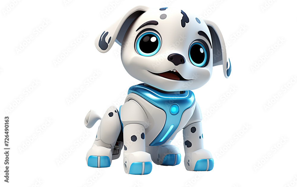Robot Tech Pet Pal on White or PNG Transparent Background. Robot Tech Pet Pal on White or PNG Transparent Background.