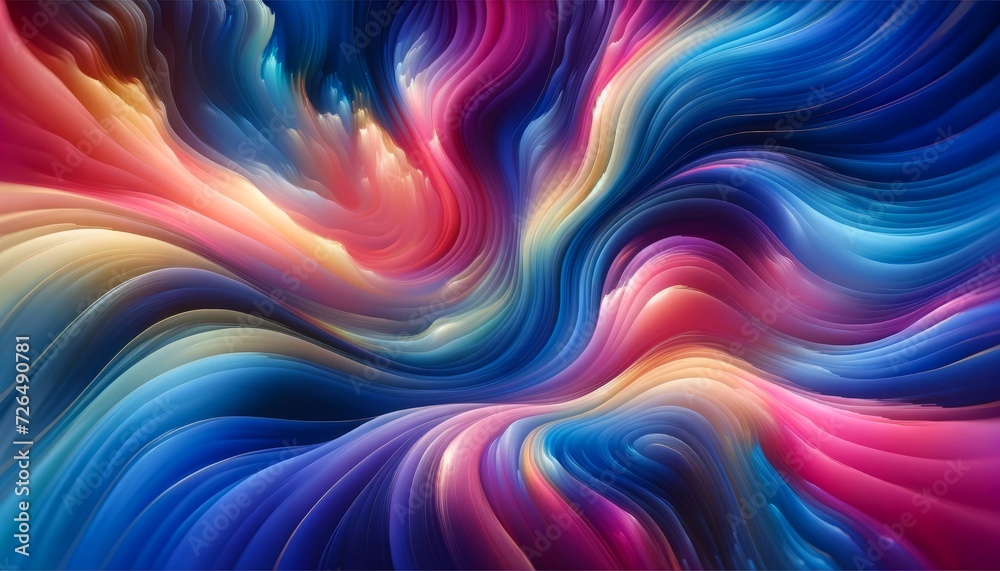 wavy gradient background with a harmonious blend of dark blue and vibrant pink wavy gradient background with a harmonious blend of dark blue and vibrant pink