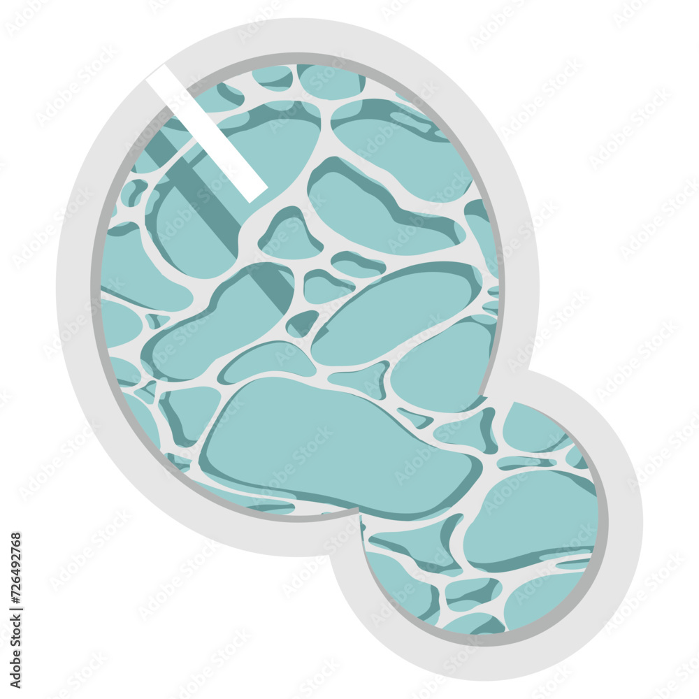 Summer Swimming Pool Illustration Summer Swimming Pool Illustration