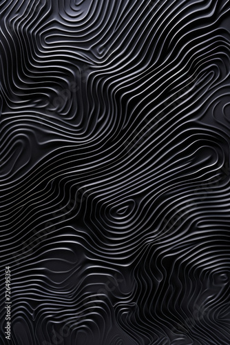 A black and deep gray striped wallpaper.