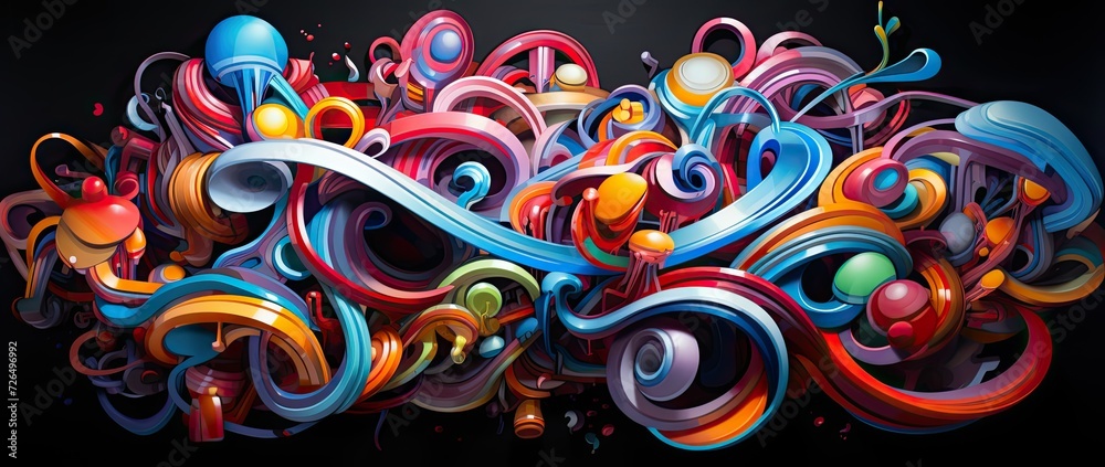 Fototapeta abstract light background full colour