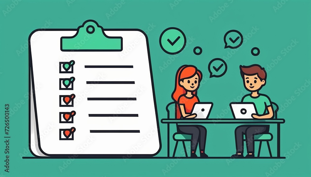 Vector Graphic Design: Friends and User List Icon Vector Graphic Design: Friends and User List Icon