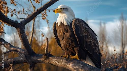 golden eagle in flight © Abbas Samar shad