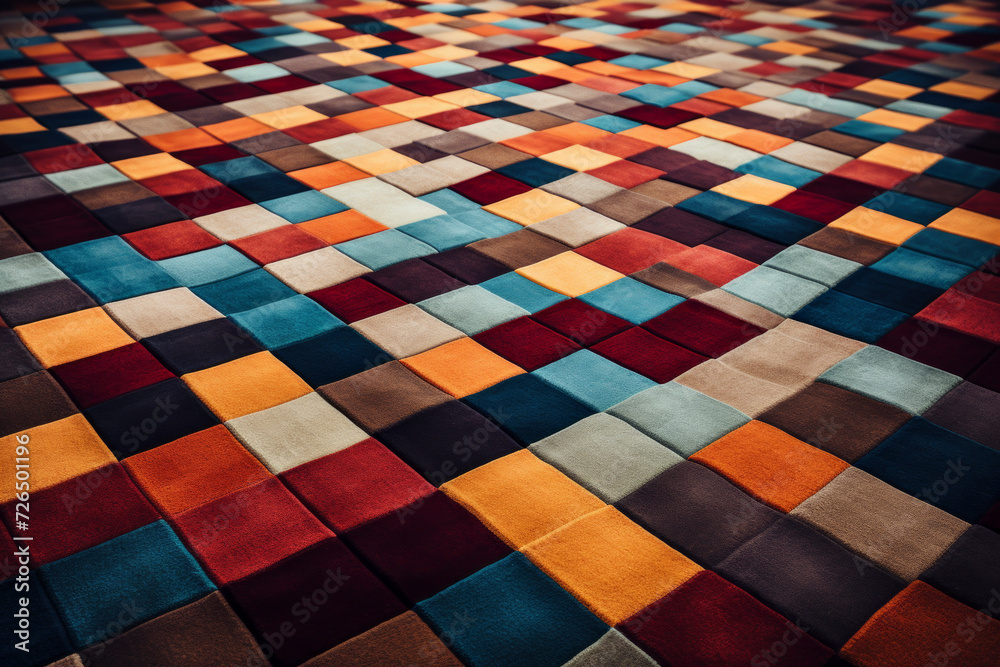 © David - A floor covering styled background. Various coloured and textured floor coverings for Mosaic style pattern. © David - A floor covering styled background. Various coloured and textured floor coverings for Mosaic style pattern.