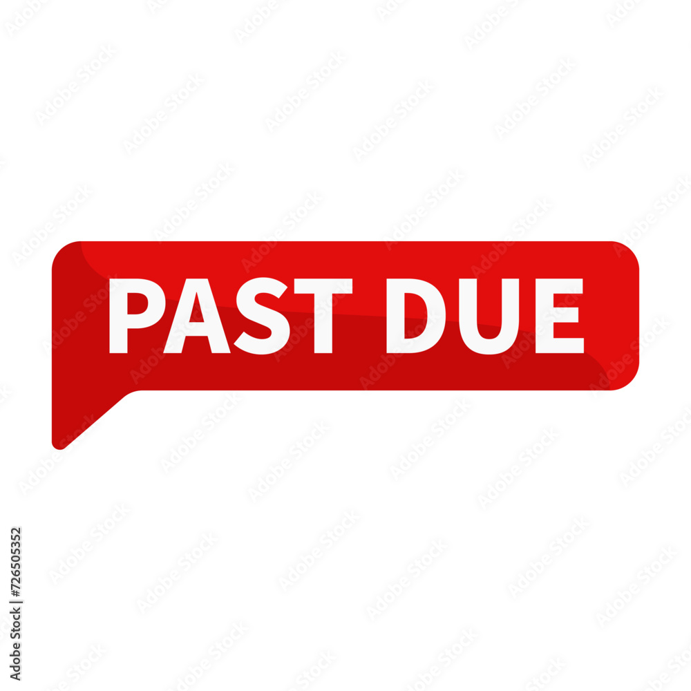 Past Due Text In Red Rectangle Shape For Promotion Business Marketing Social Media Information Announcement
Past Due Text In Red Rectangle Shape For Promotion Business Marketing Social Media Information Announcement