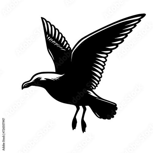Seagull Bird  Seagull Svg  Seagull Png  Sea bird Svg Png  Seagull Cut File  Seagull silhouette  Seagull Clipart  Seagull Vector