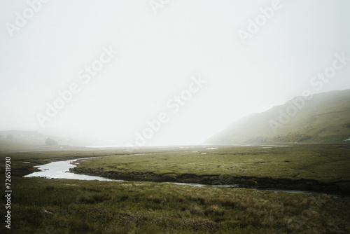 fog in the mountains