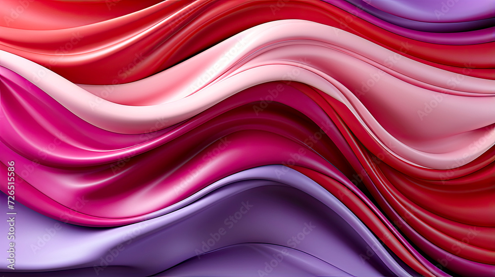 Obraz premium Soft Pink Silk Abstraction