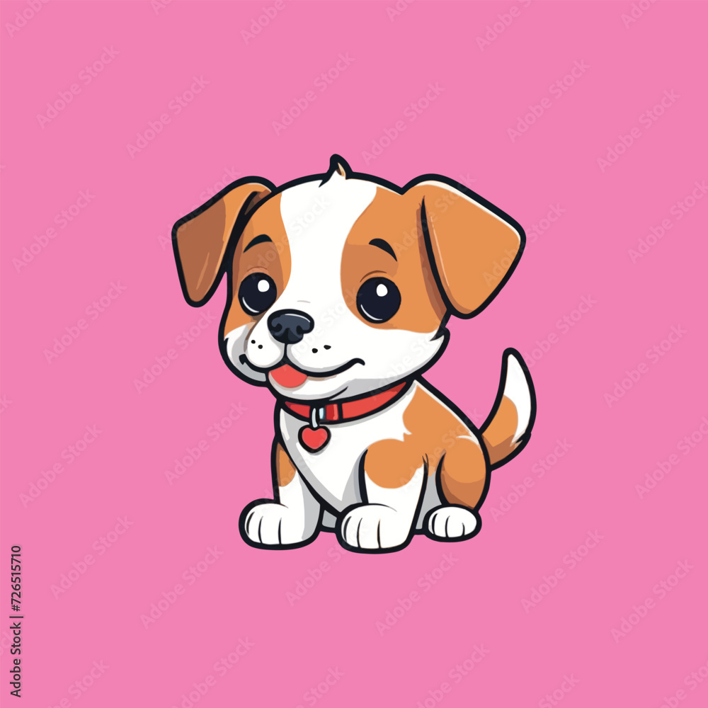 vector of cute puppy, cute pet vector of cute puppy, cute pet