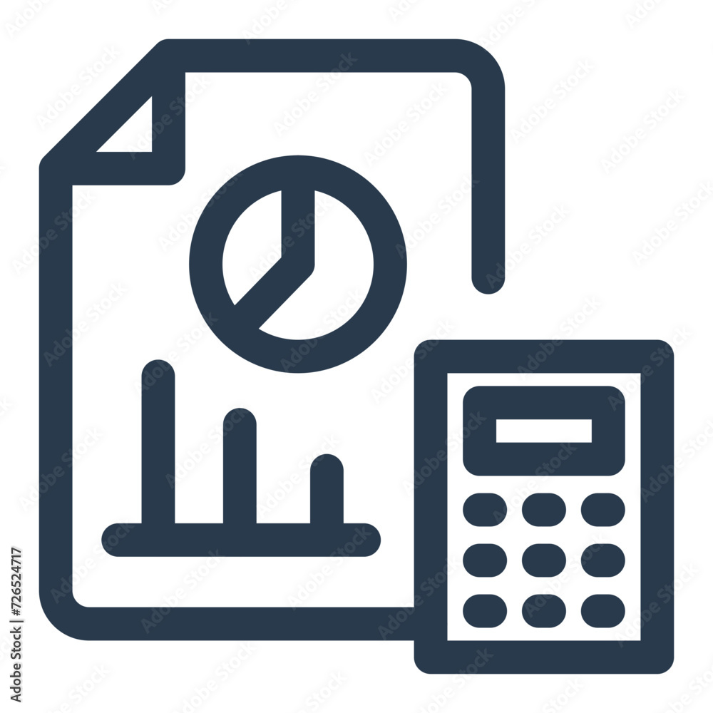 Accurate Accounting Methods Vector Icon Illustration Accurate Accounting Methods Vector Icon Illustration