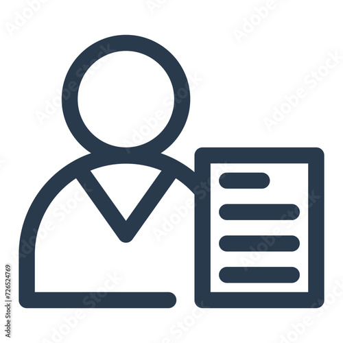 Dynamic Chief Financial Officer Leadership Vector Icon Illustration