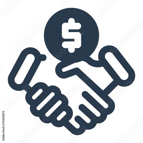 Strategic Acquisition Vector Icon Illustration