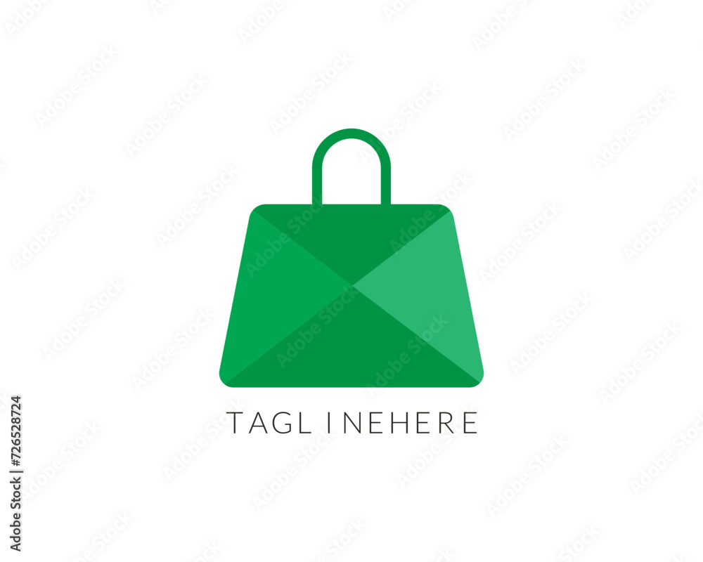 Shopping bag sign symbol logo Shopping bag sign symbol logo