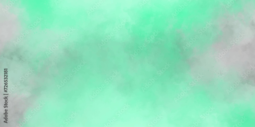 Mint cumulus clouds design element smoky illustration,before rainstorm realistic fog or mist,realistic illustration background of smoke vape vector cloud.transparent smoke hookah on canvas element.
