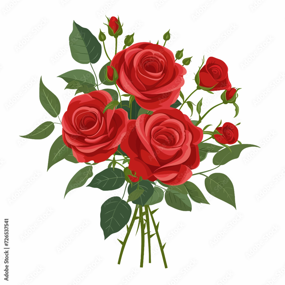 Bouquet of red roses Bouquet of red roses