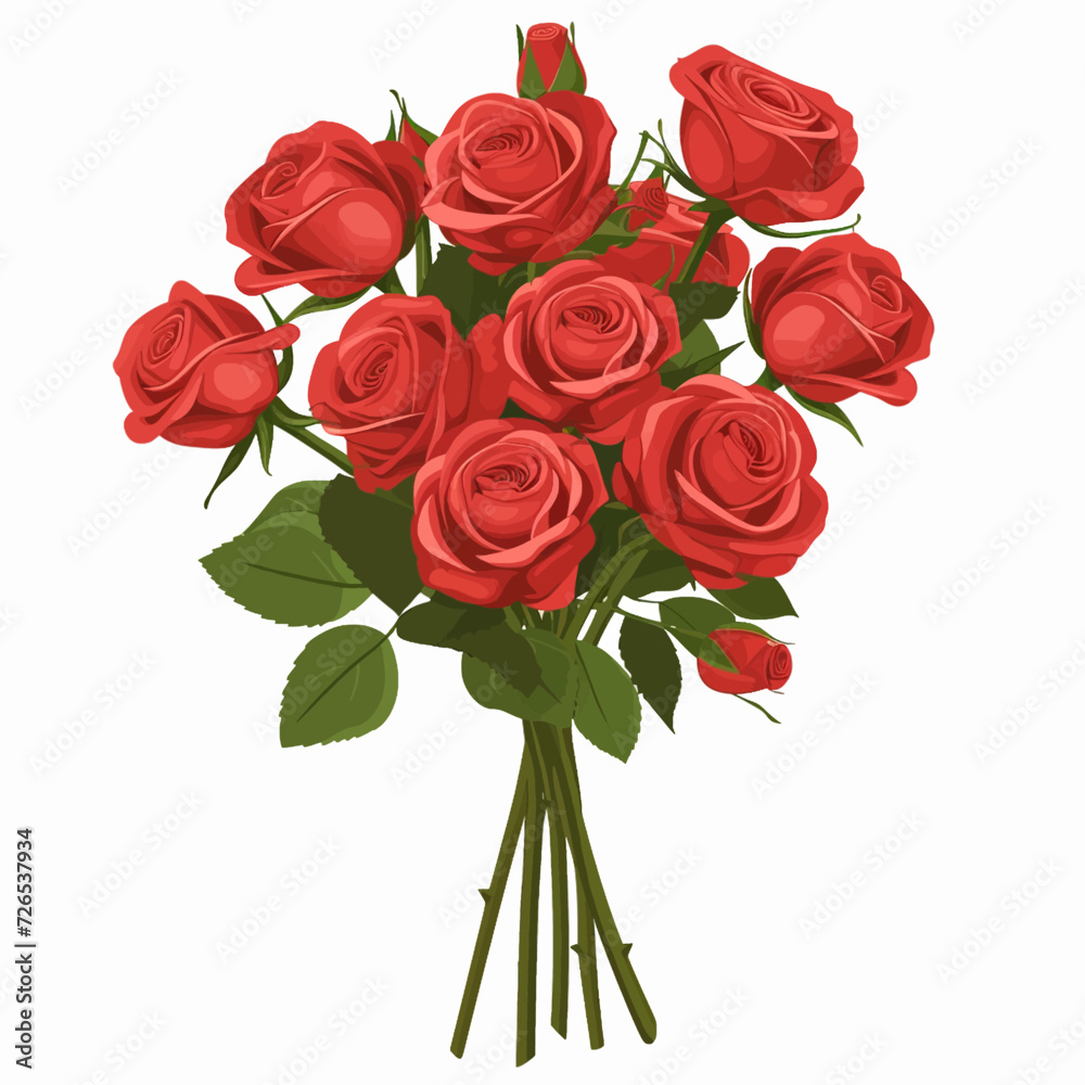 Bouquet of red roses Bouquet of red roses