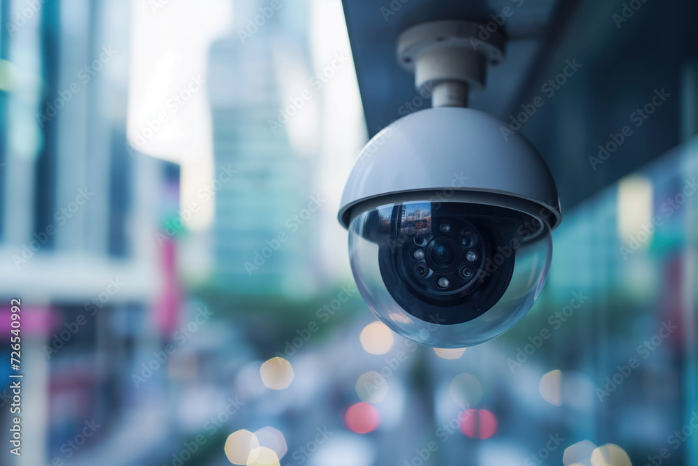 A camera captures the vibrant cityscape, illuminated by the glowing street lamps and reflecting off the sleek surface of the building A camera captures the vibrant cityscape, illuminated by the glowing street lamps and reflecting off the sleek surface of the building