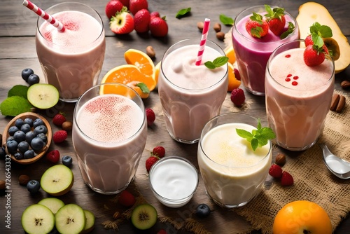  glass of smoothie