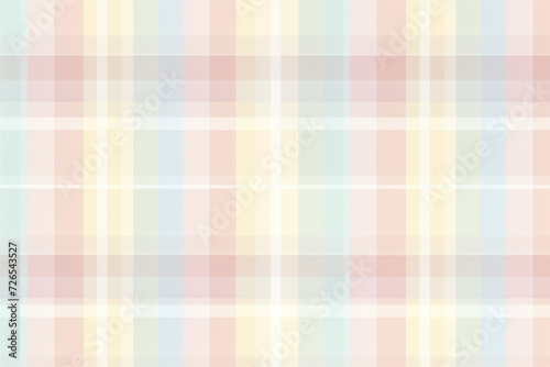 Pastel tablecloth gingham. Seamless plaid pattern suitable for fashion, interiors and Easter decor