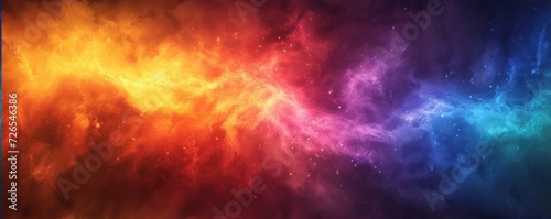 Abstract background of rainbow colors for advertising banner