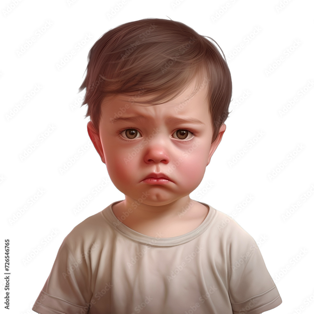 baby boy with sad facial expression png image baby boy with sad facial expression png image