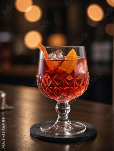 A Negroni Cocktail