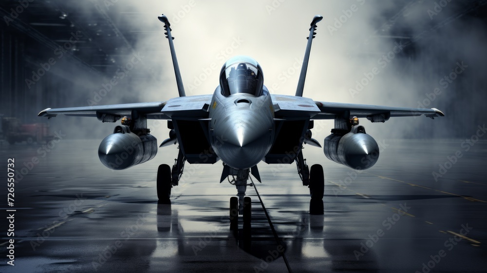 Fighter Jets United States Air Force. Neural network AI generated art