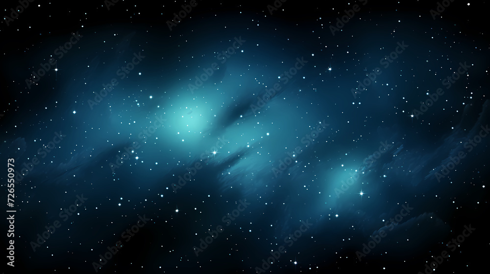 Fototapeta premium Gradient abstract stars background, starry night sky