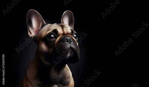 french bulldog portrait photo