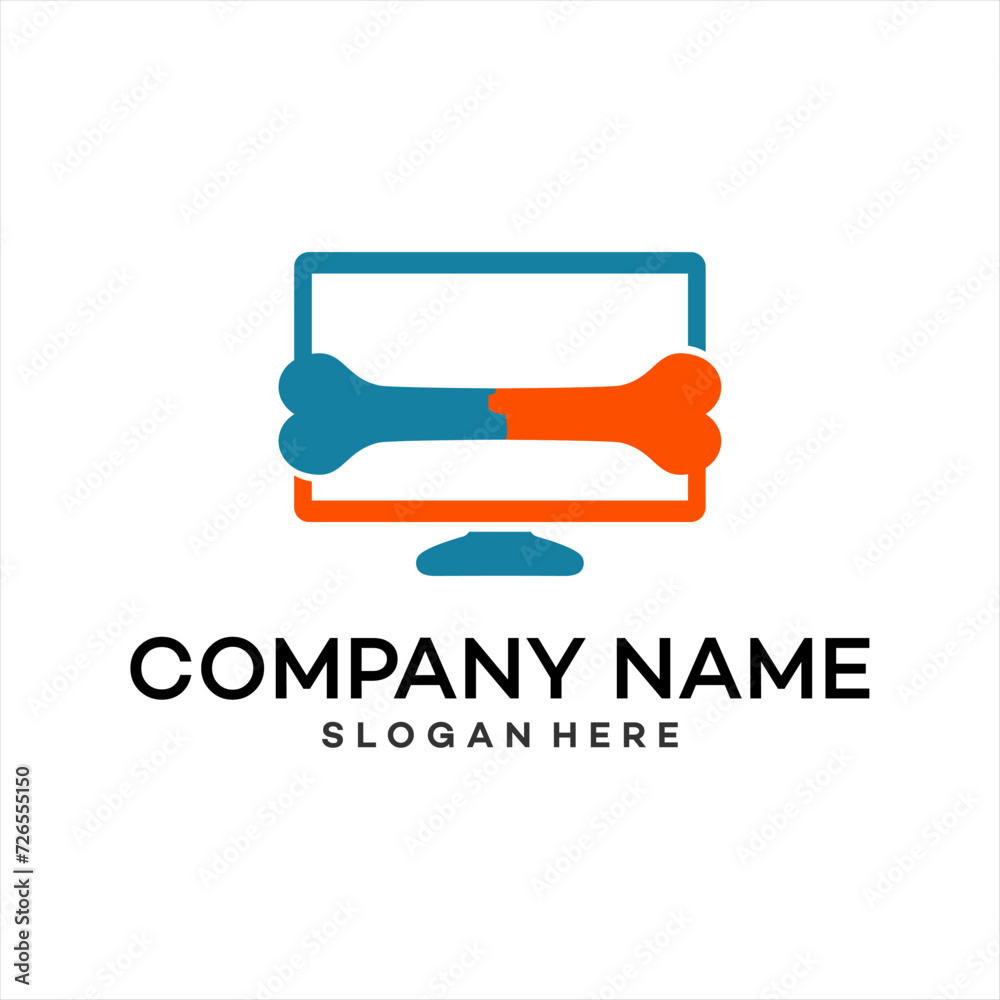 Fototapeta premium modern and advanced computers