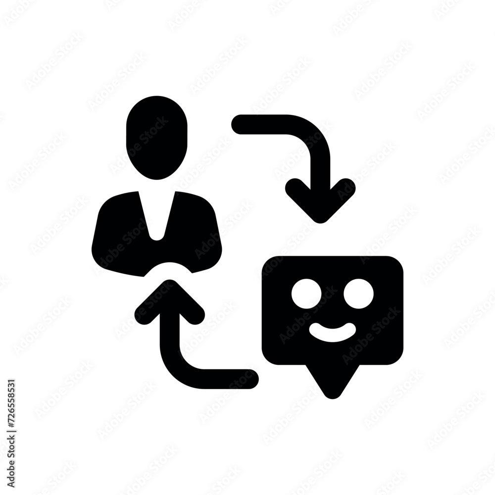 chatbot icon vector illustration chatbot icon vector illustration