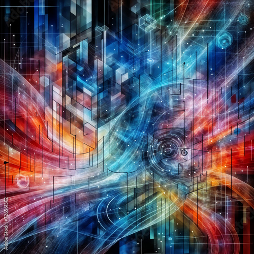 Wallpaper Mural energy of fractal realms Torontodigital.ca