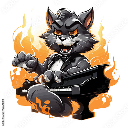 Принти на полотні Smokey Jazzy