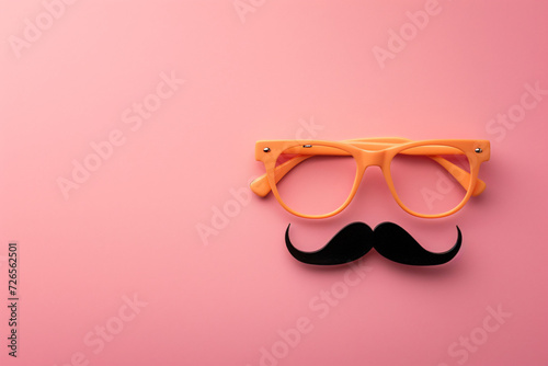 Quirky Glasses and Mustache Prop