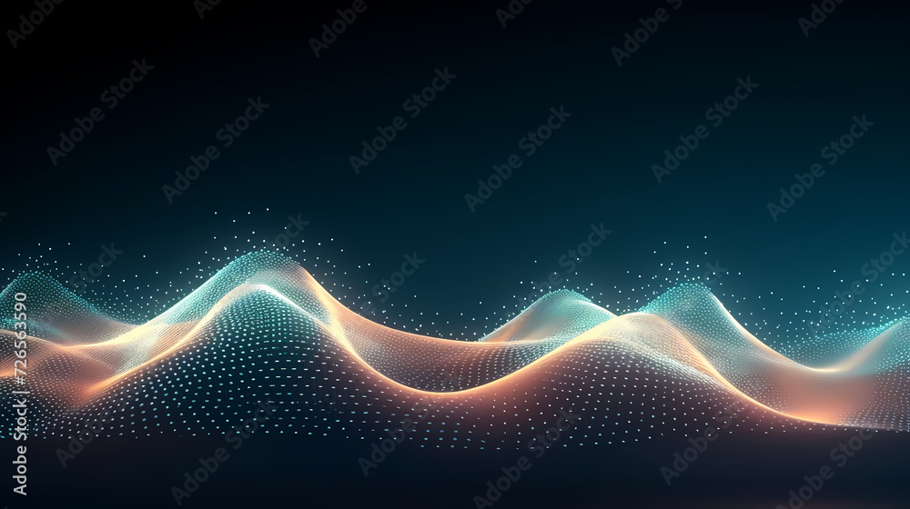 Abstract background of future network technology and network connections Abstract background of future network technology and network connections