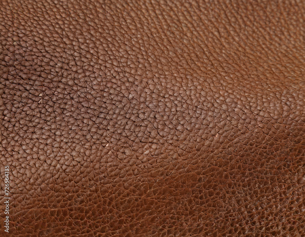 Brown leather pattern macro background Brown leather pattern macro background