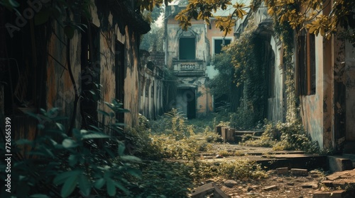 Abandoned city