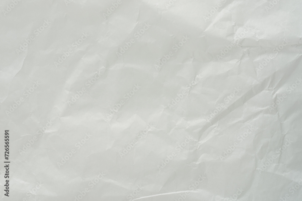 Crumpled white paper background Crumpled white paper background