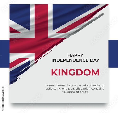 social media post templates with the theme of world countries' independence day