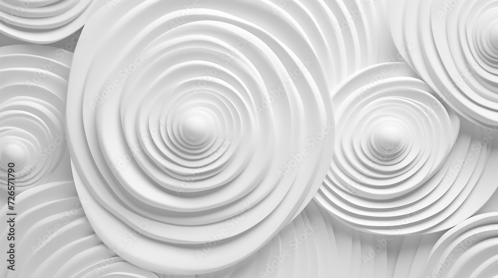 Abstract white and gray color circle presentation background geometric round shape background concept. Abstract white and gray color circle presentation background geometric round shape background concept.