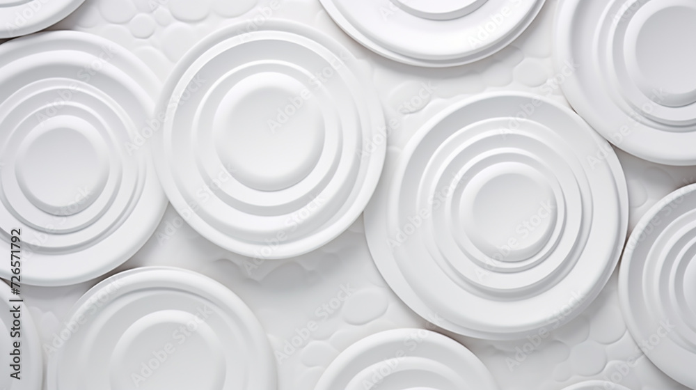 Modern and simple radial pattern. circle papercut layer white background with 3d effect. Modern and simple radial pattern. circle papercut layer white background with 3d effect.