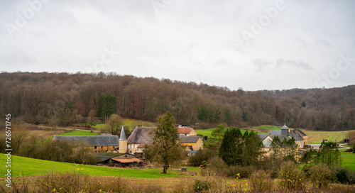 Small village in the French Ardennes 