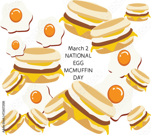 NATIONAL EGG MCMUFFIN DAY is celebrated every year on 2 march

