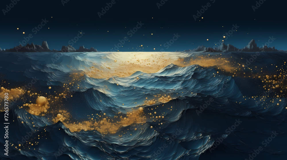 Panoramic natural landscape of beautiful beach Panoramic natural landscape of beautiful beach