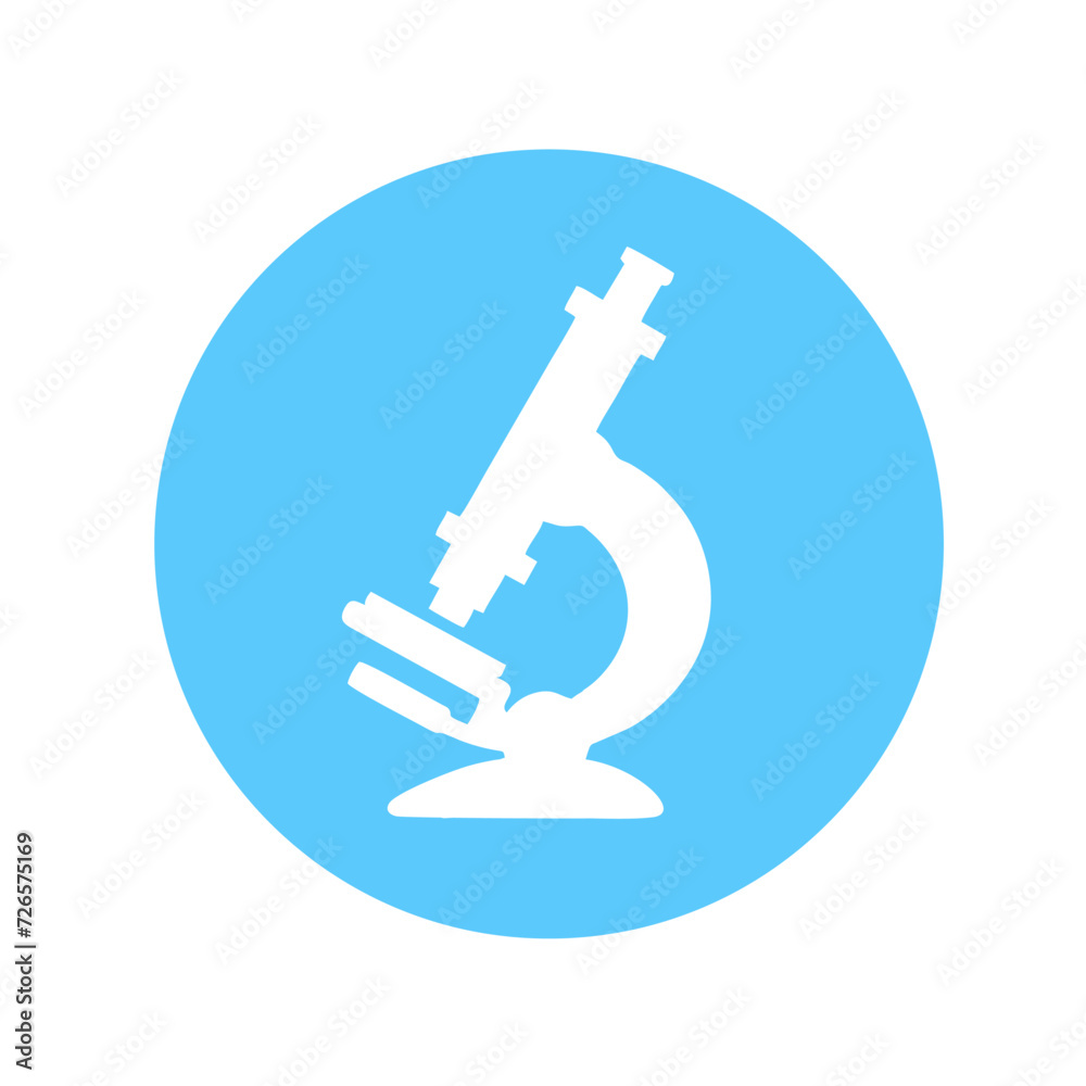 medical icon with doctor hospital equipment microscope