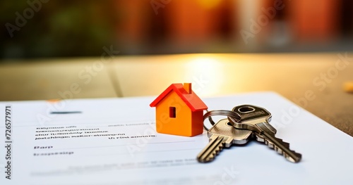 Landlord and Tenant Seal an Assured Shorthold Agreement with Exchange of House Keys