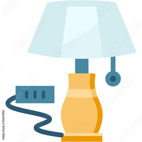 Standing Lamp Illustration